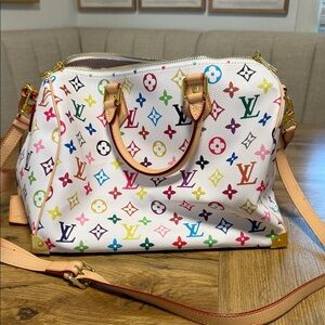 K/o Louis Vuitton Multicolor Satchel